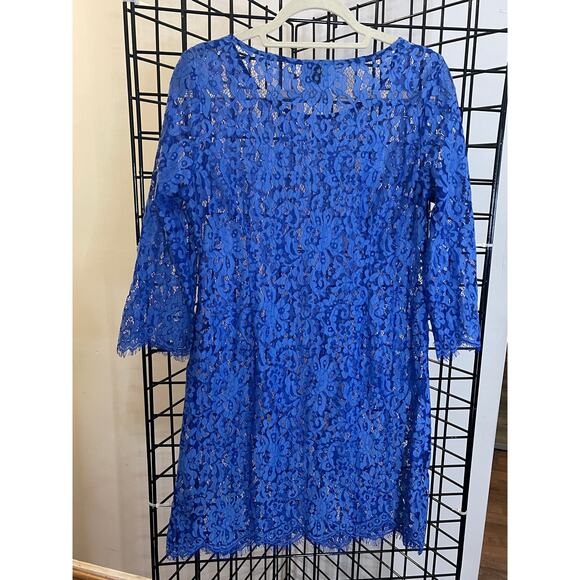 Anthropologie HD Design in Paris Lace Dress ONLY Sz M - Picture 2 of 4